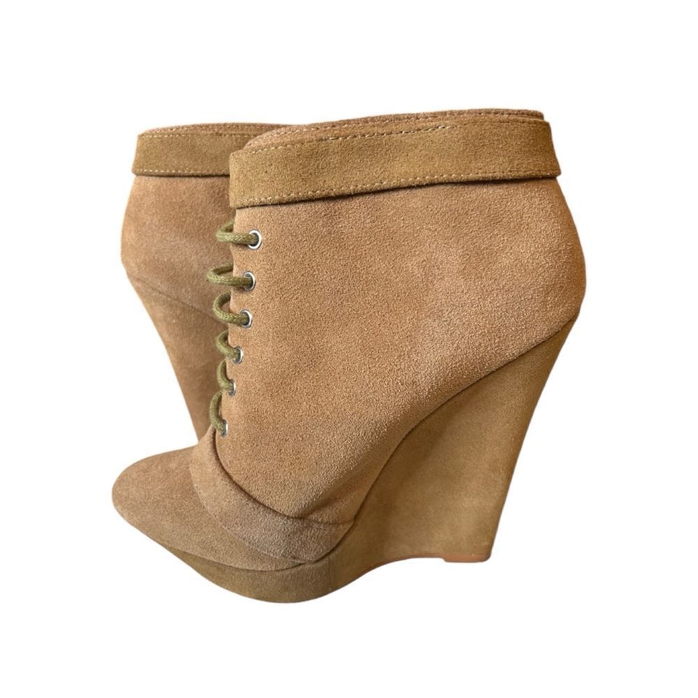 Women's Colin Stuart Boots Tan Size 8.5 B - Picture 3 of 6